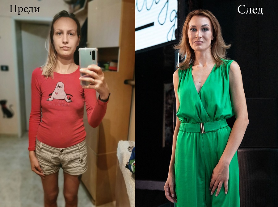 Топ-дизайнерът Евгения Борисова “подарява” красота! Биляна преди и след.