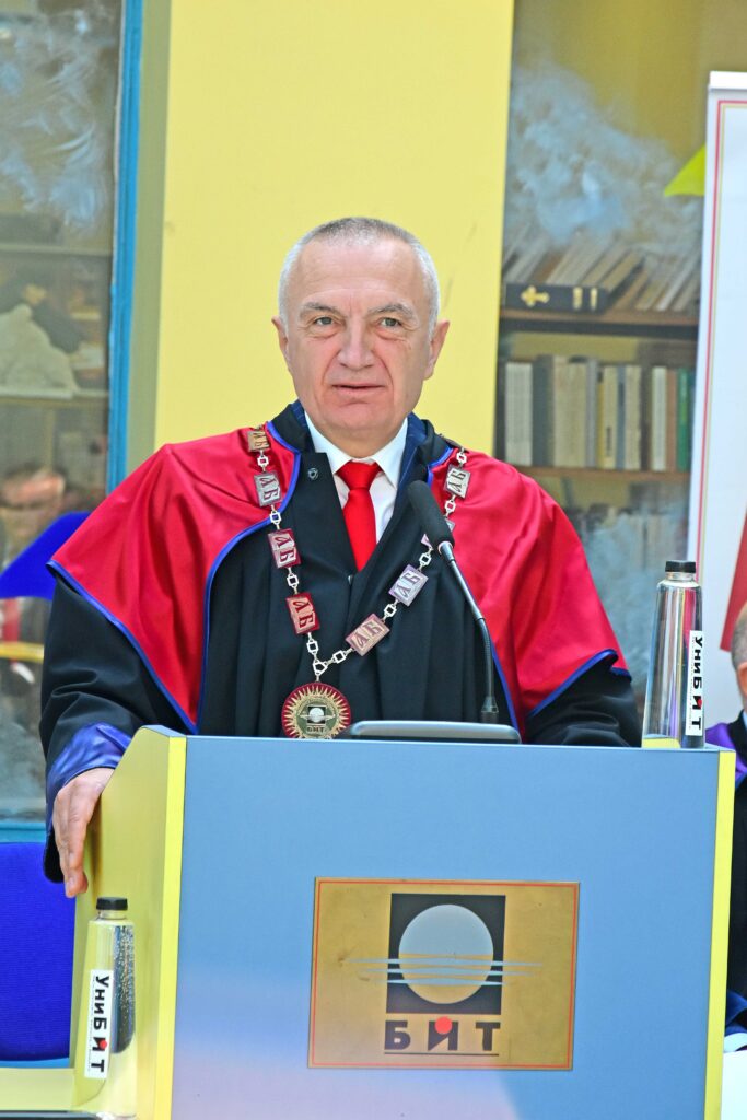УниБИТ отличи албанския президент Илир Мета с почетната титла „Доктор хонорис кауза“