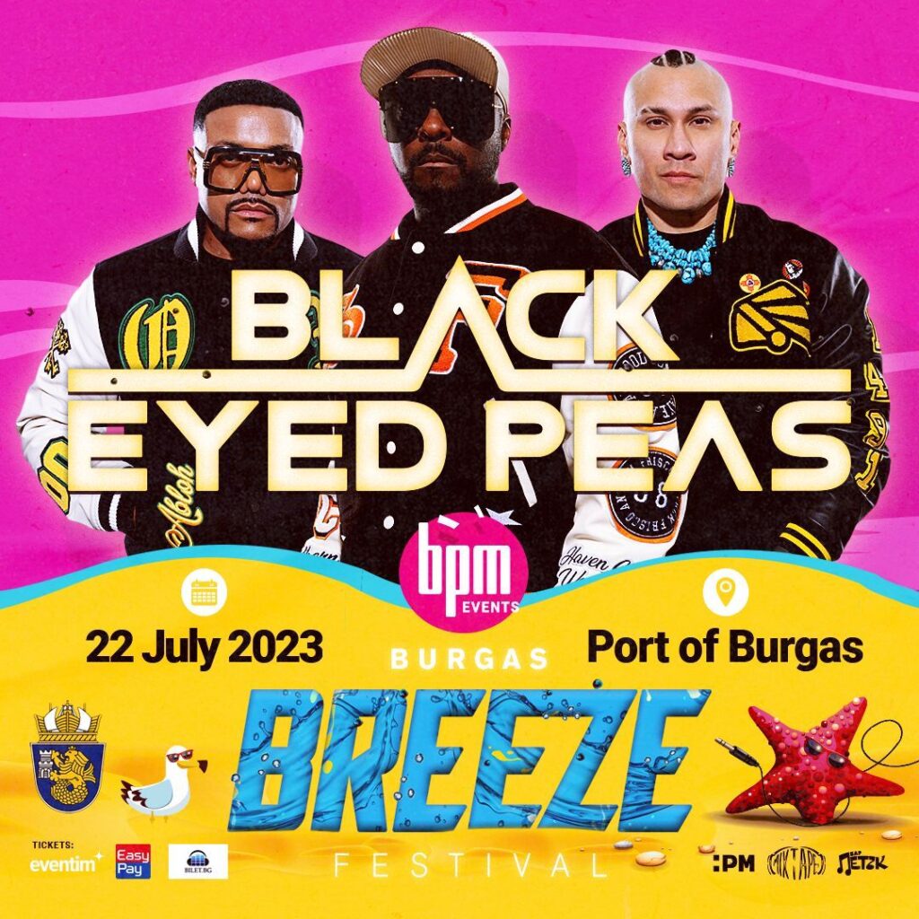 Black Eyed Peas пристигат в България с брилянтната J. Rey Soul